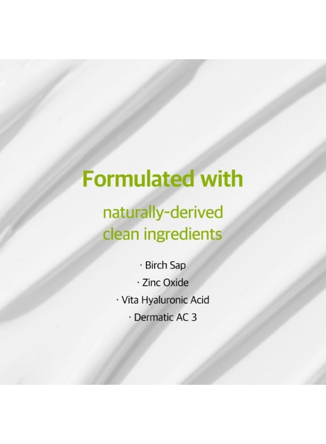 ROUND LAB Birch Juice Mild-Up Mineral Sunscreen | SPF50+ , PA++++ | Hydrating Mineral Sunscreen for Sensitive Skin - 50ml - Image 4